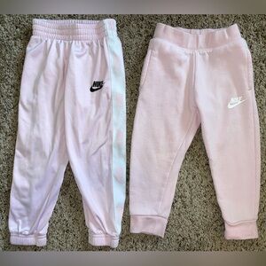 3T toddler girls pair of Nike pants |  2 pieces total
